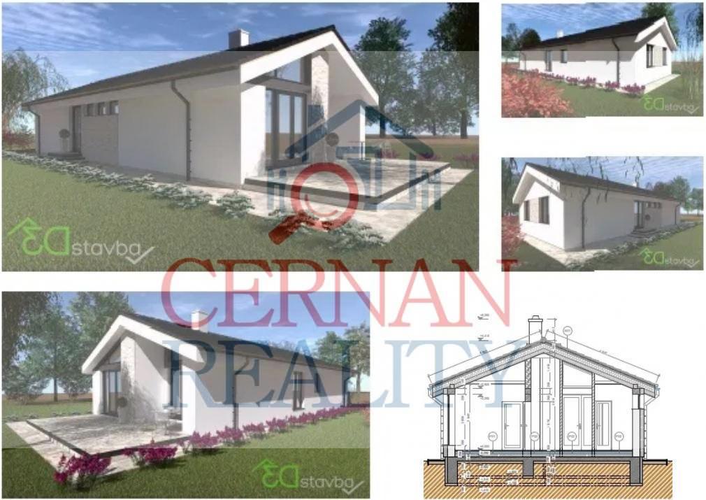 Predám bungalov - novostavba, vo výstavbe 525 m², Lemešany