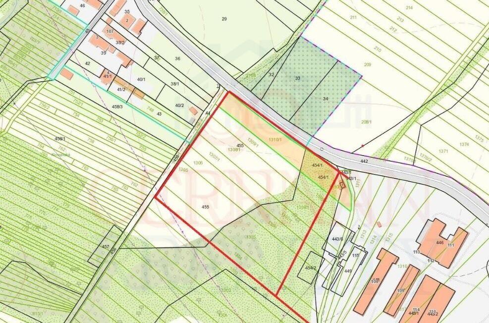 Pozemky v Rankovciach s celkovou rozlohou 23.469 m2 - 9 km od plánovaného aquaparku