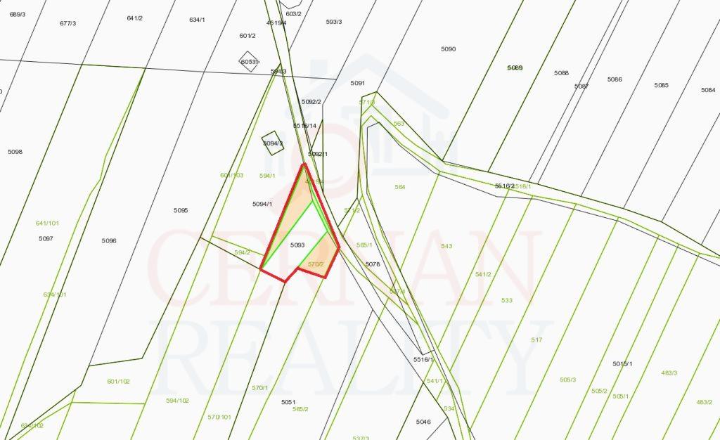 Pozemok Ždiar 601 m2 s asfaltovou prístupovou cestou
