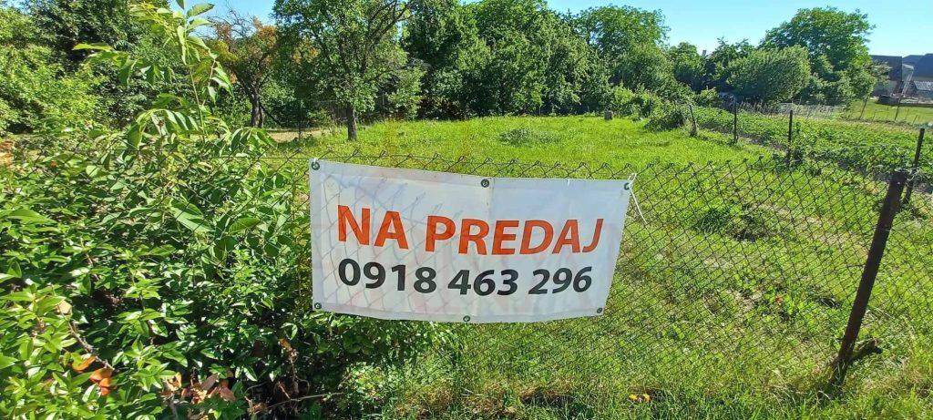 Predaj stavebný pozemok 670 m2 Haniska pri Košiciach