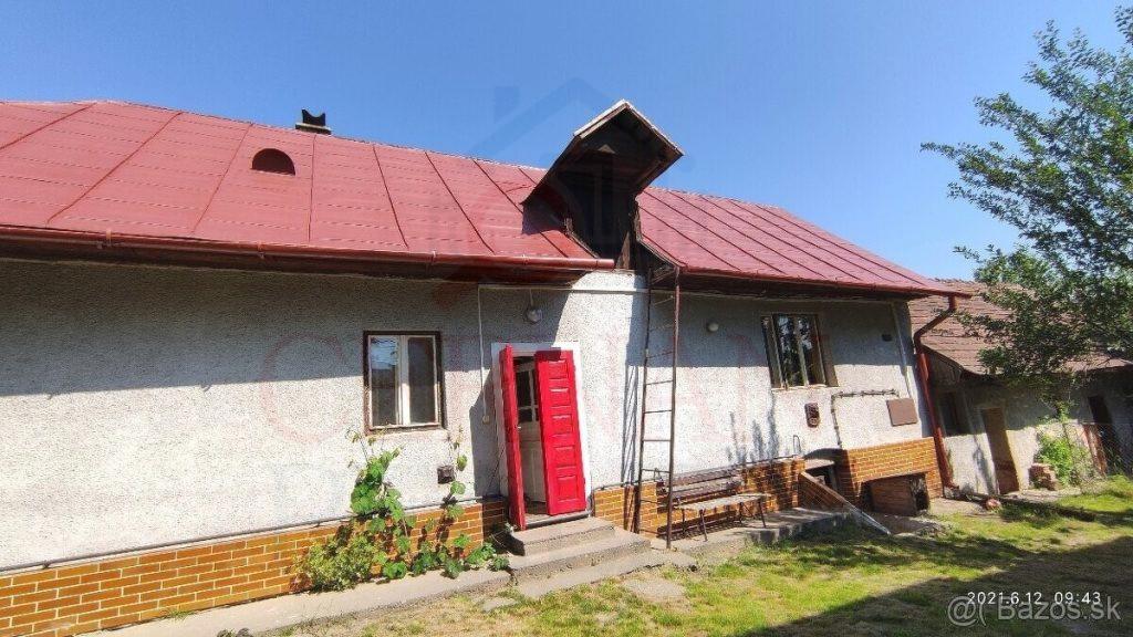 Rezervované - Kamenný gazdovský dom Bretejovce 1011 m2 pôvodný stav