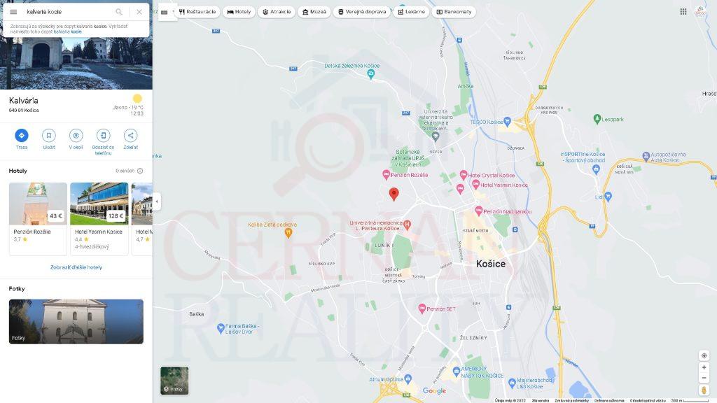 Rodinný dom 145 m2 pozemok 400 m2 s dvoj-garážou na Kalvárii Košice – Sever