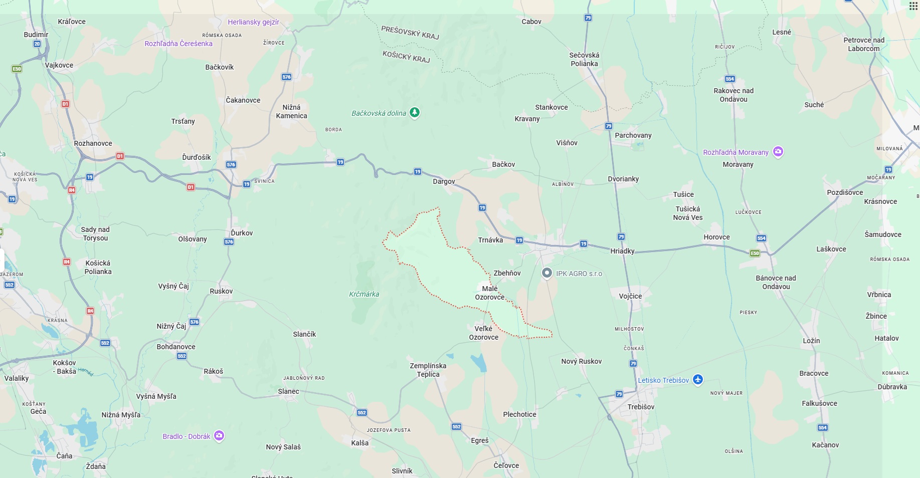 Male Ozorovce predaj rodinny dom Trebisov Secovce mapa Male Ozorovce predaj rodinny dom Trebisov Secovce mapa
